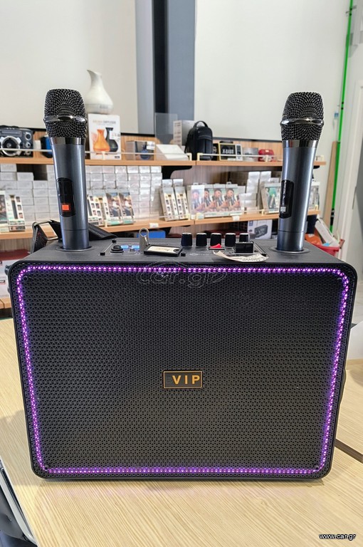 Ηχειο φορητο bluetooth karaoke