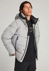 Funky Buddha Ανδρικό puffer μπουφάν με κουκούλα FBM012-031-01