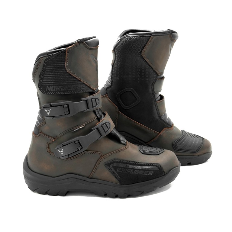 EXPLORER WP LEATHER BOOTS NORDCODE BROWN
