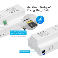SONOFF SPM-MAIN - Wi-Fi Smart Stackable Power Meter Main Unit-thumb-6