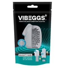 Vibeggs Naughty Nubs Unisex Vibrating Masturbation Sleeve