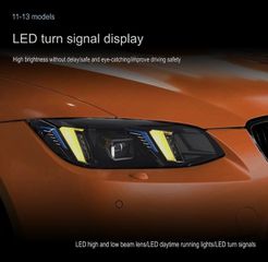 BMW E90 m3 looks laser headlights-thumb-1