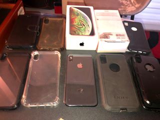 I phone Xs Max.Αντ/γη με Samsung galaxy H Xiaomi Redmi