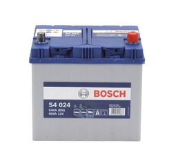 Bosch S4024 – Μπαταρία Αυτοκινήτου 12V 60Ah 540A (EN) – 232×173×225 mm Δ+