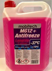 Mobitech Αντιψυκτικό Παραφλού Ψυγείου Αυτοκινήτου G12+ 4lt