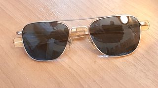 Γυαλιά ηλίου American Optical AO 1/10 12K Χρυσά GF 5 1/2, Vintage Aviator Pilot