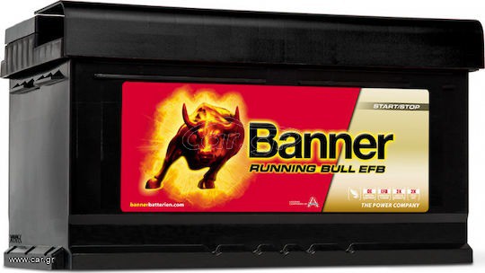 Banner Μπαταρία Αυτοκινήτου Running Bull EFB 57512 με Χωρητικότητα 75Ah και CCA 730A Start/Stop.(57512)75