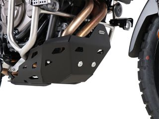 HEPCO & BECKER προστατευτική ποδιά αλουμινίου για Yamaha Ténéré 700 (25-) Mαύρη