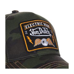 Von Dutch Καπέλο Heritage cap square patch camou-thumb-3