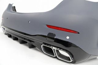 Body Kit Για Mercedes-Benz C-Class W206 21+ Sedan Amg C63 Look Με Μάσκα & Μπούκες-thumb-8