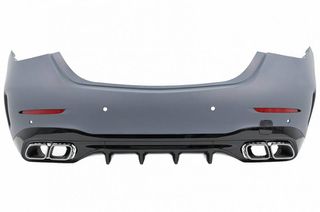 Body Kit Για Mercedes-Benz C-Class W206 21+ Sedan Amg C63 Look Με Μάσκα & Μπούκες-thumb-6