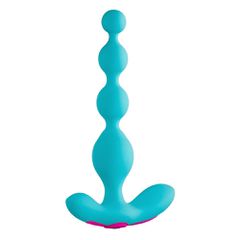 Femme funn Vibrating Anal Beads Turquoise