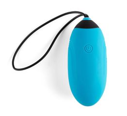 Virgite Blue Rechargeable G5 Vibrating Egg-thumb-5