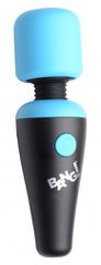 XR Brand Mini Rechargeable Wand Massager Blue Silicone