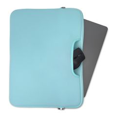 Universal laptop bag 15.6'' - light blue-thumb-2
