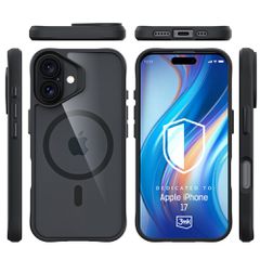 3mk Satin Armor MagCase for iPhone 17 - Black-thumb-2