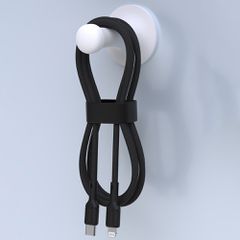 Dudao L9X 30W USB-C - Lightning Cable 1m - Black-thumb-2