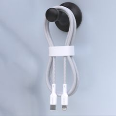 Dudao L9X 30W USB-C - Lightning Cable 2m - White-thumb-2