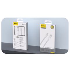 Dudao L9X 30W USB-C - Lightning Cable 2m - White-thumb-1