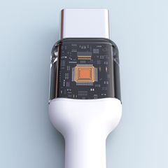 Dudao L9C Max 240W PD USB-C - USB-C 2m Cable - White-thumb-2