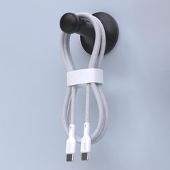 Dudao L9C Max 240W PD USB-C - USB-C 2m Cable - White-thumb-3
