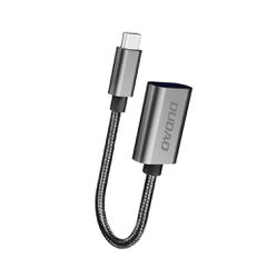 Dudao L15T OTG Adapter USB-C - USB-A - Gray