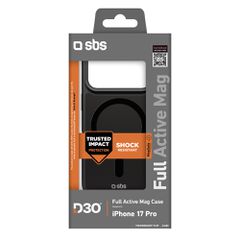 SBS Full Active Mag Case with D3O Technology for iPhone 17 Pro Max - Black-thumb-1