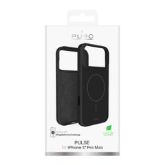 Puro Pulse Protective Case for iPhone 17 Pro Max Polycarbonate - Black-thumb-1