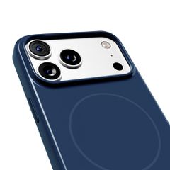 Puro Pulse iPhone 17 Pro Polycarbonate Protective Case - Dark Blue-thumb-4