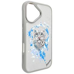 Nimmy Pantera MagSafe case for iPhone 16 - light gray-thumb-4