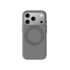 AmazingThing Cloudie iPhone 17 Pro Case with Stand - Gray-thumb-1
