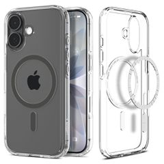 Spigen Ultra Hybrid MagSafe Case for iPhone 17 - Clear Gray
