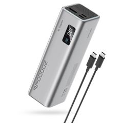 Powerbank Cuktech CUKP200XGLGR 85W 20000mAh 2 x USB-C 1 x USB-A - gray