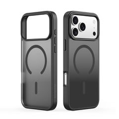 Dux Ducis Yind iPhone 17 Pro Case Compatible with MagSafe - Black-thumb-2