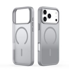 Dux Ducis Yind iPhone 17 Pro Case Compatible with MagSafe - Gray-thumb-1