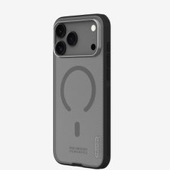 Nillkin Super Frosted Shield Pro Magnetic Case Compatible with MagSafe for iPhone 17 Pro Max - Translucent Black