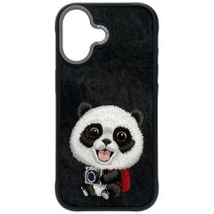 Nimmy Big Eyed Pet 2.0 Panda case for iPhone 17 - black