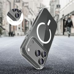 Tech-Protect FlexAir Hybrid MagSafe Case for iPhone 17 Pro - Clear-thumb-3