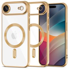 Tech-Protect MagFlex MagSafe Case for iPhone 17 Air - Transparent Gold