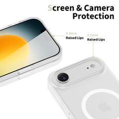 Tech-Protect MagFlex MagSafe Case for iPhone 17 Air - Clear Matte-thumb-2