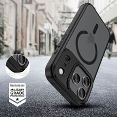 Tech-Protect MagMat MagSafe Case for iPhone 17 Pro Max - Matte Black-thumb-4