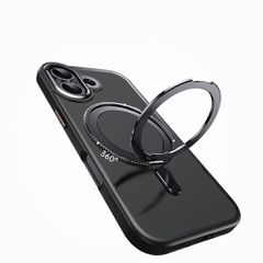 Tech-Protect MagRing MagSafe case for iPhone 17 - matte black-thumb-4