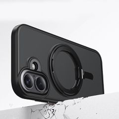 Tech-Protect MagRing MagSafe case for iPhone 17 - matte black-thumb-3