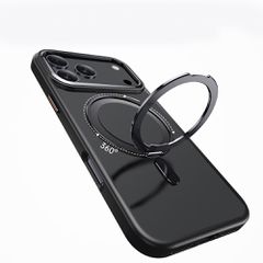 Tech-Protect MagRing MagSafe case for iPhone 17 Pro Max - matte black-thumb-4