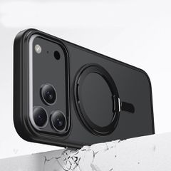 Tech-Protect MagRing MagSafe case for iPhone 17 Pro Max - matte black-thumb-3