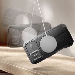 Tech-Protect Kevlar MagSafe case for iPhone 17 - black-thumb-3