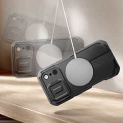 Tech-Protect Kevlar MagSafe case for iPhone 17 Pro - black-thumb-3