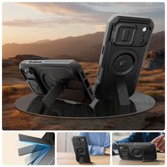 Tech-Protect Kevlar MagSafe case for iPhone 17 Pro - black-thumb-4