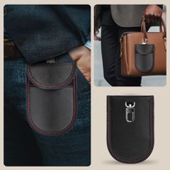 Tech-Protect KLR100 RFID Case - Black and Red-thumb-4