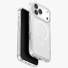 Uniq LifePro Xtreme Magclick Charging Case for iPhone 17 Pro Max - Clear-Glitter